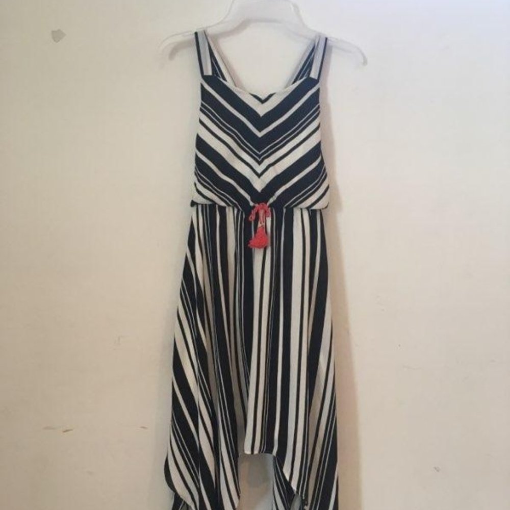 Strappy Cross Back Summer Dress